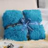 imageBedsure GentleSoft Fluffy Sherpa Fleece Faux Fur Blankets Queen Size for Bed Bedroom Decor Winter Thick Warm Full Queen Blankets Fuzzy Plush Soft Heavy Mink Tie Dye Grey Bedding Cozy Gifts 90x9017 Bright Blue