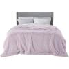imageBedsure GentleSoft Fluffy Sherpa Fleece Faux Fur Blankets Queen Size for Bed Bedroom Decor Winter Thick Warm Full Queen Blankets Fuzzy Plush Soft Heavy Mink Tie Dye Grey Bedding Cozy Gifts 90x9012 Lavender