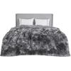 imageBedsure GentleSoft Fluffy Sherpa Fleece Faux Fur Blankets Queen Size for Bed Bedroom Decor Winter Thick Warm Full Queen Blankets Fuzzy Plush Soft Heavy Mink Tie Dye Grey Bedding Cozy Gifts 90x9006 Tie Dye Grey