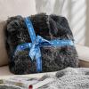 imageBedsure GentleSoft Fluffy Sherpa Fleece Faux Fur Blankets Queen Size for Bed Bedroom Decor Winter Thick Warm Full Queen Blankets Fuzzy Plush Soft Heavy Mink Tie Dye Grey Bedding Cozy Gifts 90x9007 Tie Dye Black