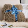 imageBedsure GentleSoft Fluffy Sherpa Fleece Faux Fur Blankets Queen Size for Bed Bedroom Decor Winter Thick Warm Full Queen Blankets Fuzzy Plush Soft Heavy Mink Tie Dye Grey Bedding Cozy Gifts 90x9013 Brown