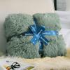 imageBedsure GentleSoft Fluffy Sherpa Fleece Faux Fur Blankets Queen Size for Bed Bedroom Decor Winter Thick Warm Full Queen Blankets Fuzzy Plush Soft Heavy Mink Tie Dye Grey Bedding Cozy Gifts 90x9010 Sage Green