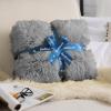 imageBedsure GentleSoft Fluffy Sherpa Fleece Faux Fur Blankets Queen Size for Bed Bedroom Decor Winter Thick Warm Full Queen Blankets Fuzzy Plush Soft Heavy Mink Tie Dye Grey Bedding Cozy Gifts 90x9011 Grey