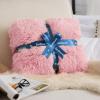 imageBedsure GentleSoft Fluffy Sherpa Fleece Faux Fur Blankets Queen Size for Bed Bedroom Decor Winter Thick Warm Full Queen Blankets Fuzzy Plush Soft Heavy Mink Tie Dye Grey Bedding Cozy Gifts 90x9003 Pink
