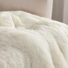 imageBedsure GentleSoft Fluffy Sherpa Fleece Faux Fur Blankets Queen Size for Bed Bedroom Decor Winter Thick Warm Full Queen Blankets Fuzzy Plush Soft Heavy Mink Tie Dye Grey Bedding Cozy Gifts 90x9001 Cream