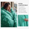 imageBedsure GentleSoft Fluffy Sherpa Fleece Faux Fur Blankets Queen Size for Bed Bedroom Decor Winter Thick Warm Full Queen Blankets Fuzzy Plush Soft Heavy Mink Tie Dye Grey Bedding Cozy Gifts 90x9023 Aruba Blue