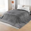 imageBedsure GentleSoft Oversized King Big Blanket 120quotx120quot  Extra Large Soft Blankets for Bed Sofa Couch Travel Camping Party Giant Huge Throws 10x10 Dark Grey