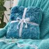 imageBedsure GentleSoft Sherpa Fluffy Blanket Queen Size for Bed  Fleece Warm and Cozy for Women Gift Plush ampamp Fuzzy Faux Fur Blanket for Couch Sofa and Decor Tie Dye Design Grey 90x90 Inches00  Teal