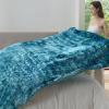 imageBedsure GentleSoft Sherpa Fluffy Blanket Queen Size for Bed  Fleece Warm and Cozy for Women Gift Plush ampamp Fuzzy Faux Fur Blanket for Couch Sofa and Decor Tie Dye Design Grey 90x90 Inches00  Teal