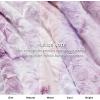imageBedsure GentleSoft Sherpa Fluffy Blanket Queen Size for Bed  Fleece Warm and Cozy for Women Gift Plush ampamp Fuzzy Faux Fur Blanket for Couch Sofa and Decor Tie Dye Design Grey 90x90 Inches06  Light Purple