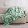 imageBedsure GentleSoft Sherpa Fluffy Blanket Queen Size for Bed  Fleece Warm and Cozy for Women Gift Plush ampamp Fuzzy Faux Fur Blanket for Couch Sofa and Decor Tie Dye Design Grey 90x90 Inches05  Sage Green