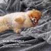 imageBedsure GentleSoft Sherpa Fluffy Blanket Queen Size for Bed  Fleece Warm and Cozy for Women Gift Plush ampamp Fuzzy Faux Fur Blanket for Couch Sofa and Decor Tie Dye Design Grey 90x90 Inches01  Grey