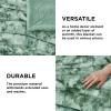 imageBedsure GentleSoft Sherpa Fluffy Blanket Queen Size for Bed  Fleece Warm and Cozy for Women Gift Plush ampamp Fuzzy Faux Fur Blanket for Couch Sofa and Decor Tie Dye Design Grey 90x90 Inches05  Sage Green