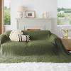 imageBedsure Gentlesoft 100 Cotton Blanket Queen Size for Bed  Breathable and Soft Waffle Weave Blanket for Summer Thick Cozy Fall Blankets for Women Gift White 90x90 Inches03  Olive Green