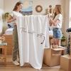 imageBedsure Gentlesoft 100 Cotton Blanket Queen Size for Bed  Breathable and Soft Waffle Weave Blanket for Summer Thick Cozy Fall Blankets for Women Gift White 90x90 Inches01  White