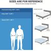 imageBedsure Gentlesoft 100 Cotton Blanket Queen Size for Bed  Breathable and Soft Waffle Weave Blanket for Summer Thick Cozy Fall Blankets for Women Gift White 90x90 Inches05  Teal