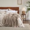 imageBedsure Gentlesoft 100 Cotton Blanket Queen Size for Bed  Breathable and Soft Waffle Weave Blanket for Summer Thick Cozy Fall Blankets for Women Gift White 90x90 Inches02  Taupe