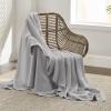 imageBedsure Gentlesoft 100 Cotton Blanket Queen Size for Bed  Breathable and Soft Waffle Weave Blanket for Summer Thick Cozy Fall Blankets for Women Gift White 90x90 Inches04  Grey