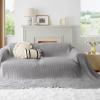 imageBedsure Gentlesoft 100 Cotton Blanket Queen Size for Bed  Breathable and Soft Waffle Weave Blanket for Summer Thick Cozy Fall Blankets for Women Gift White 90x90 Inches04  Grey