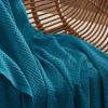 imageBedsure Gentlesoft 100 Cotton Blanket Queen Size for Bed  Breathable and Soft Waffle Weave Blanket for Summer Thick Cozy Fall Blankets for Women Gift White 90x90 Inches05  Teal