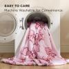 imageBedsure Gentlesoft Fleece Sherpa Throw Blanket for Couch Soft Gingham Bedding Thick Warm Blanket for Winter Cozy Gifts for Teen Girls Boys Kids Women Men Cute Plaid Decor for Home 50quotx60quot Brown10 Pink Bow