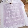 imageBedsure Get Well Gifts for Women  Thinking of You Gifts Purple Throw Blanket After Surgery with Inspirational Words Healing Sympathy Hug Soft Blanket for Cancer Care Elderly ampamp Adults 50x60 Inch