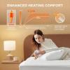 imageBedsure Heated Mattress Pad Full Size  Electric Mattress Pad with Single Controller and 10 Heat Settings Fast Heating Electric Bed Warmer with 12 Hour Timer ampamp Auto Shut Off Full 54quotx75quotTwin