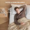 imageBedsure Heated Mattress Pad Full Size  Electric Mattress Pad with Single Controller and 10 Heat Settings Fast Heating Electric Bed Warmer with 12 Hour Timer ampamp Auto Shut Off Full 54quotx75quotTwin