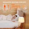 imageBedsure Heated Mattress Pad Queen  Bed Warmer with Memory ampamp Preheat Functions 12Hour Auto Off ampamp 10 Heat Settings Dual Controllers Fast Heating Jacquard Electric Mattress Pad Queen 60quotx80quotTwin