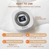 imageBedsure Heated Mattress Pad Queen  Bed Warmer with Memory ampamp Preheat Functions 12Hour Auto Off ampamp 10 Heat Settings Dual Controllers Fast Heating Brushed Electric Mattress Pad Queen 60quotx80quotTwin