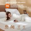 imageBedsure Heated Mattress Pad Queen  Bed Warmer with Memory ampamp Preheat Functions 12Hour Auto Off ampamp 10 Heat Settings Dual Controllers Fast Heating Brushed Electric Mattress Pad Queen 60quotx80quotKing