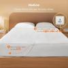imageBedsure Heated Mattress Pad Queen  Bed Warmer with Memory ampamp Preheat Functions 12Hour Auto Off ampamp 10 Heat Settings Dual Controllers Fast Heating Jacquard Electric Mattress Pad Queen 60quotx80quotQueen