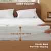 imageBedsure Heated Mattress Pad Queen  Bed Warmer with Memory ampamp Preheat Functions 12Hour Auto Off ampamp 10 Heat Settings Dual Controllers Fast Heating Jacquard Electric Mattress Pad Queen 60quotx80quotFull