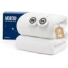 imageBedsure Heated Mattress Pad Queen  Bed Warmer with Memory ampamp Preheat Functions 12Hour Auto Off ampamp 10 Heat Settings Dual Controllers Fast Heating Brushed Electric Mattress Pad Queen 60quotx80quotQueen