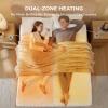 imageBedsure Heated Mattress Pad Queen  Bed Warmer with Memory ampamp Preheat Functions 12Hour Auto Off ampamp 10 Heat Settings Dual Controllers Fast Heating Brushed Electric Mattress Pad Queen 60quotx80quotQueen