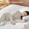 imageBedsure Heated Mattress Pad Queen  Bed Warmer with Memory ampamp Preheat Functions 12Hour Auto Off ampamp 10 Heat Settings Dual Controllers Fast Heating Brushed Electric Mattress Pad Queen 60quotx80quotFull