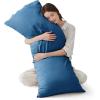 imageBedsure King Size Pillow Cases Set of 2 Cooling Pillow Cases King Rayon Derived from Bamboo Red Pillowcases Breathable ampamp Silky Soft Cool Bedding Pillow Covers with Envelope Closure 20x36 Inches14  Teal