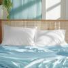 imageBedsure King Size Pillow Cases Set of 2 Cooling Pillow Cases King Rayon Derived from Bamboo Red Pillowcases Breathable ampamp Silky Soft Cool Bedding Pillow Covers with Envelope Closure 20x36 Inches02  White