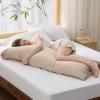 imageBedsure King Size Pillow Cases Set of 2 Cooling Pillow Cases King Rayon Derived from Bamboo Red Pillowcases Breathable ampamp Silky Soft Cool Bedding Pillow Covers with Envelope Closure 20x36 Inches06  Khaki