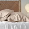 imageBedsure King Size Pillow Cases Set of 2 Cooling Pillow Cases King Rayon Derived from Bamboo Red Pillowcases Breathable ampamp Silky Soft Cool Bedding Pillow Covers with Envelope Closure 20x36 Inches06  Khaki