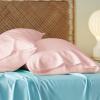 imageBedsure King Size Pillow Cases Set of 2 Cooling Pillow Cases King Rayon Derived from Bamboo Red Pillowcases Breathable ampamp Silky Soft Cool Bedding Pillow Covers with Envelope Closure 20x36 Inches13  Pink