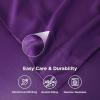 imageBedsure King Size Pillow Cases Set of 2 Cooling Pillow Cases King Rayon Derived from Bamboo Red Pillowcases Breathable ampamp Silky Soft Cool Bedding Pillow Covers with Envelope Closure 20x36 Inches22  Plum