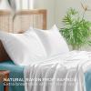 imageBedsure King Size Pillow Cases Set of 2 Cooling Pillow Cases King Rayon Derived from Bamboo Red Pillowcases Breathable ampamp Silky Soft Cool Bedding Pillow Covers with Envelope Closure 20x36 Inches02  White