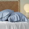 imageBedsure King Size Pillow Cases Set of 2 Cooling Pillow Cases King Rayon Derived from Bamboo Red Pillowcases Breathable ampamp Silky Soft Cool Bedding Pillow Covers with Envelope Closure 20x36 Inches08 Grey Blue