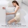 imageBedsure King Size Pillow Cases Set of 2 Cooling Pillow Cases King Rayon Derived from Bamboo Red Pillowcases Breathable ampamp Silky Soft Cool Bedding Pillow Covers with Envelope Closure 20x36 Inches05  Light Grey