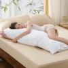 imageBedsure King Size Pillow Cases Set of 2 Cooling Pillow Cases King Rayon Derived from Bamboo Red Pillowcases Breathable ampamp Silky Soft Cool Bedding Pillow Covers with Envelope Closure 20x36 Inches02  White