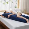 imageBedsure King Size Pillow Cases Set of 2 Cooling Pillow Cases King Rayon Derived from Bamboo Red Pillowcases Breathable ampamp Silky Soft Cool Bedding Pillow Covers with Envelope Closure 20x36 Inches03  Navy
