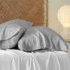 imageBedsure King Size Pillow Cases Set of 2 Cooling Pillow Cases King Rayon Derived from Bamboo Red Pillowcases Breathable ampamp Silky Soft Cool Bedding Pillow Covers with Envelope Closure 20x36 Inches05  Light Grey