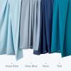 imageBedsure King Size Pillow Cases Set of 2 Cooling Pillow Cases King Rayon Derived from Bamboo Red Pillowcases Breathable ampamp Silky Soft Cool Bedding Pillow Covers with Envelope Closure 20x36 Inches08 Grey Blue