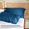 imageBedsure King Size Pillow Cases Set of 2 Cooling Pillow Cases King Rayon Derived from Bamboo Red Pillowcases Breathable ampamp Silky Soft Cool Bedding Pillow Covers with Envelope Closure 20x36 Inches14  Teal